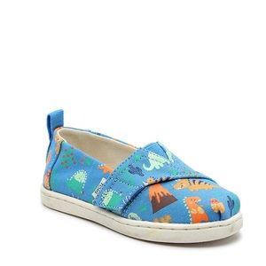 TOMS Alpargata tiny dinoland slip-on TODDLER